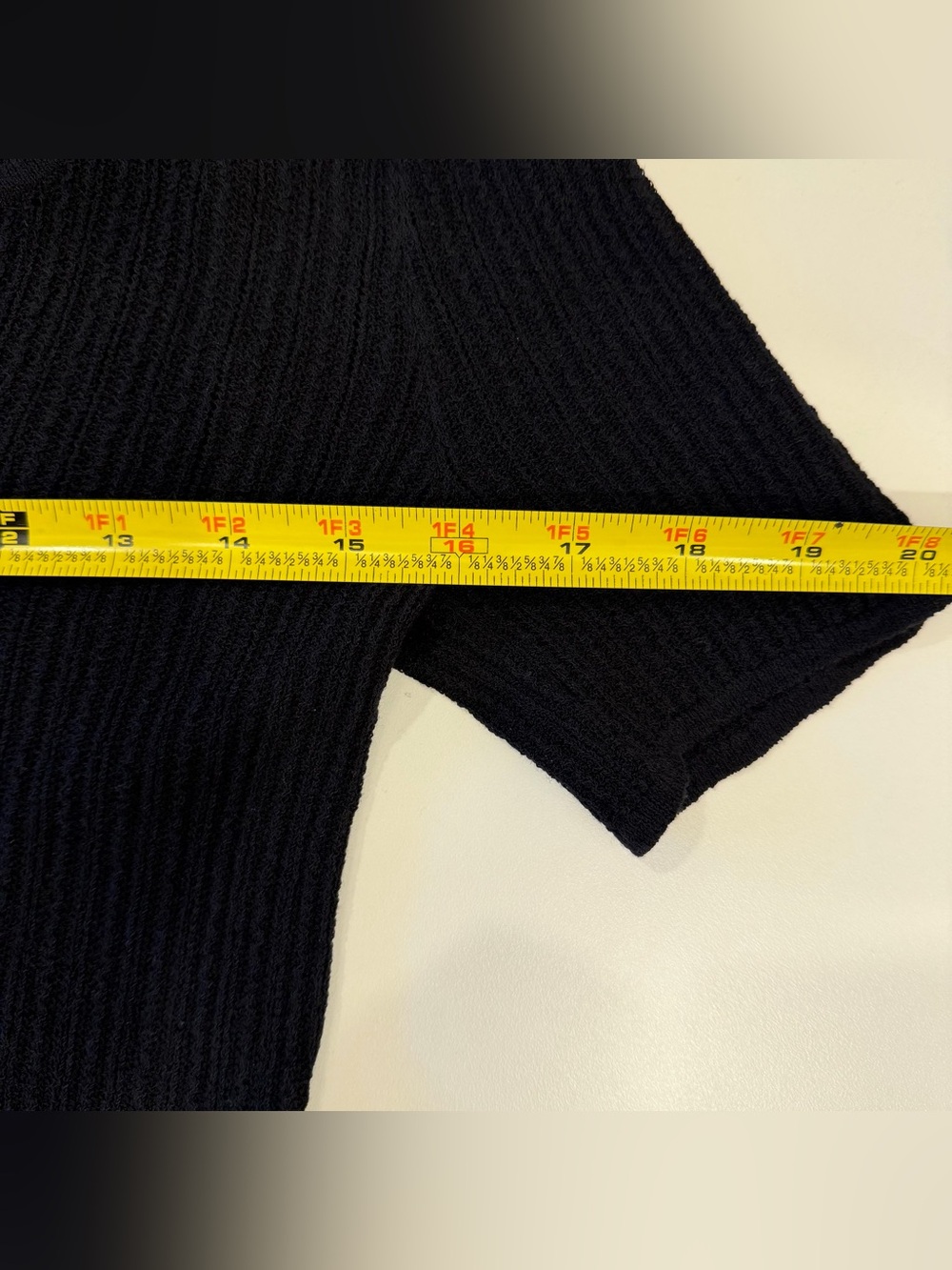 Uniqlo lace key neck half-sleeve short sweater - Picture 6 of 10